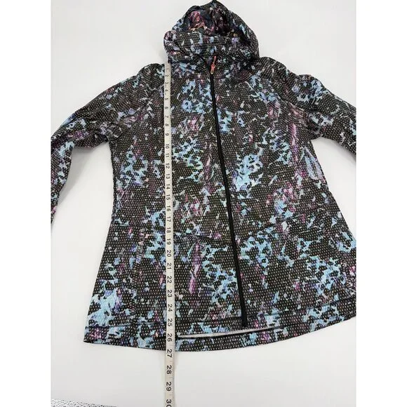 Lululemon Back Pack it Jacket Womens 10 Hood Running Outdoor Packable Athletic - Picture 8 of 8